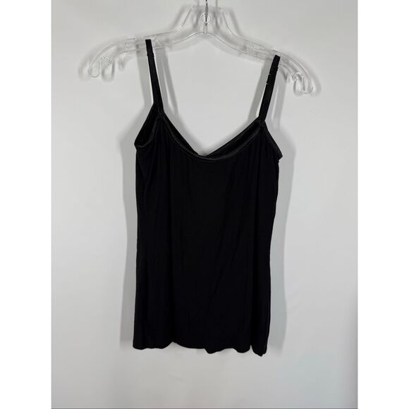 001 Cache black padded shelf bra tank top size medium - Picture 6 of 7